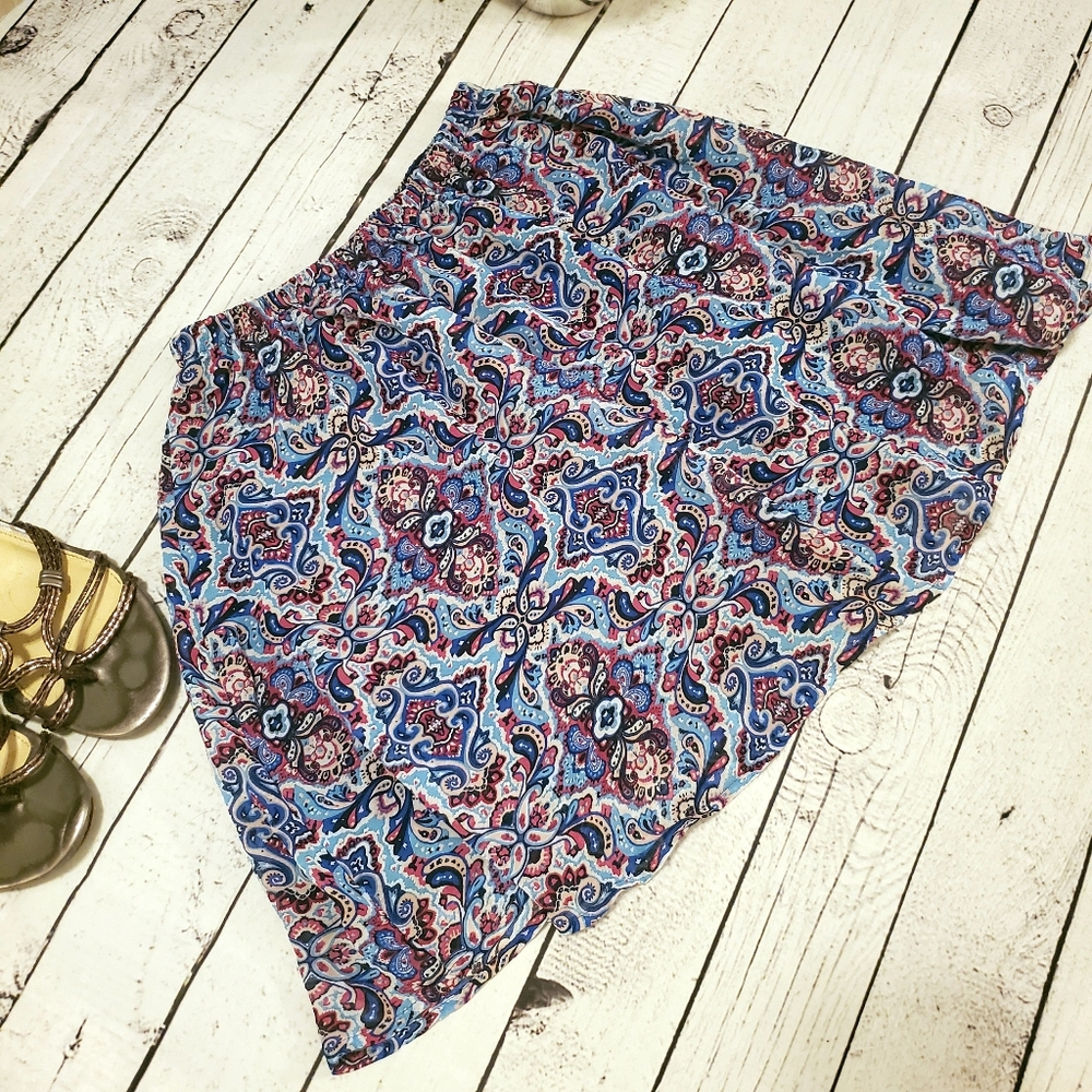 5/25 Speechless XS mini skirt lined blue